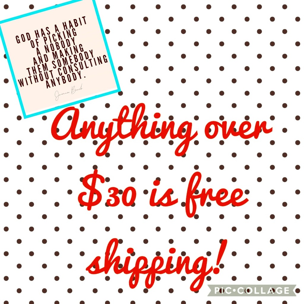 💋$30 and over is free shipping 💪🏽